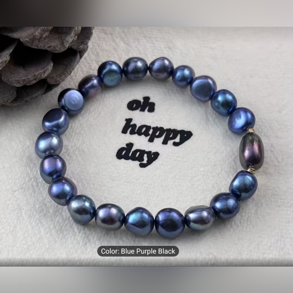 [Genuine Baroque Pearls] Unique Freshwater Genuine Pearls - Picture 3 of 3